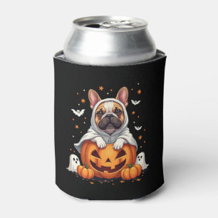 Porta-lata Engraçado Buldogue Fantasma Boo Halloween Mulheres