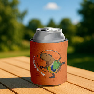 Porta-lata Engraçado Capybara, não se preocupe.