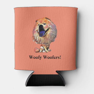 Porta-lata Engraçado Cartoon Chow pode resfriar