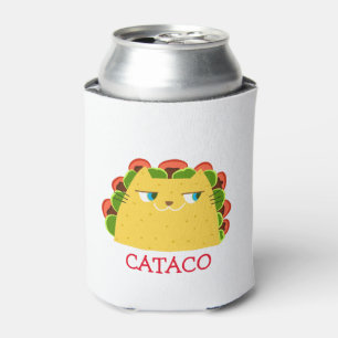 Porta-lata Engraçado Cat Taco Comida mexicana