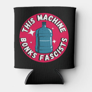 Porta-lata Engraçado, essa máquina bate fascistas