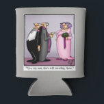 Porta-lata Engraçado Humor de Groenlândia pode resfriar<br><div class="desc">Personagens de desenho animados maravilhosamente engraçados e ligeiramente sarcásticos em situações hilárias que certamente trarão um sorriso para a cara de alguém. Excelente divertido pelo personagem maravilhosamente engraçado e sarcástico que você conhece! Divirta-se em espalhar o riso com este humor de casamento hilário pode ser um presente mais legal do...</div>
