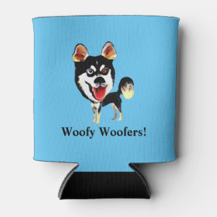 Porta-lata Engraçado Husky Siberiano pode resfriar