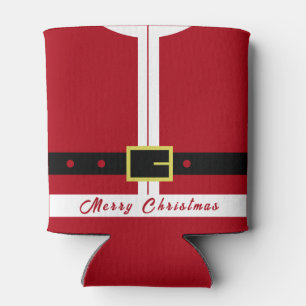 Porta-lata Engraçado Natal pode refrescar o Papai Noel