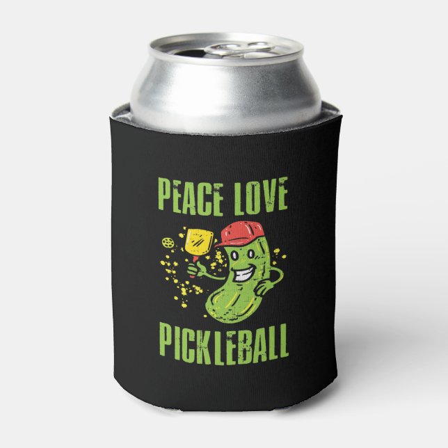 Porta-lata Engraçado Pickleball (Can Front)