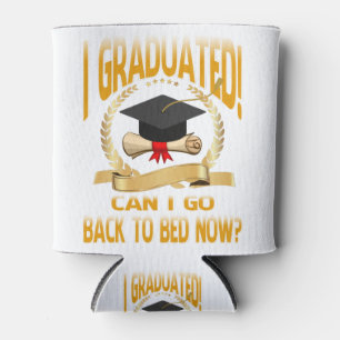 Porta-lata Engraçado, posso voltar para a graduação de camisa