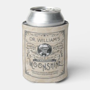 Porta-lata Engraçado Vintage Moonshine Hillbilly Medicine Per