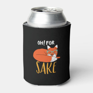 Porta-lata Engraçados trocadilhos e humor Oh para a Fox Sake