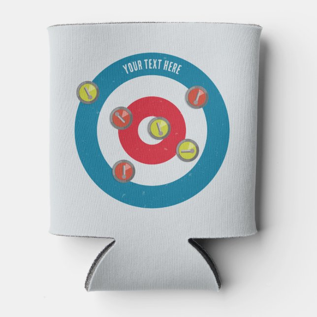 Porta-lata enrolação de caroços e pedras de enrolação (Frente)