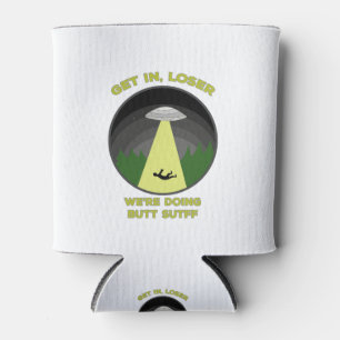 Porta-lata Entre, Perdedor. Estamos fazendo coisas de Bumbum