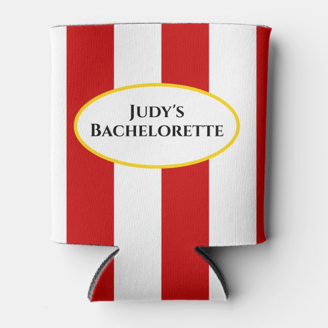 Porta-lata Envoltório de lata em estilo pipoca (Frente)