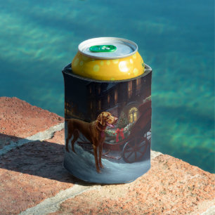 Porta-lata Época Festiva de Natal do Vizsla