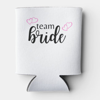 Porta-lata Equipe Bride Double Heart - Letra negra