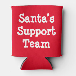 Porta-lata Equipe de Apoio do Papai Noel
