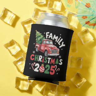 Porta-lata Equipe de Natal da Família 2025 Grupo de Correspon