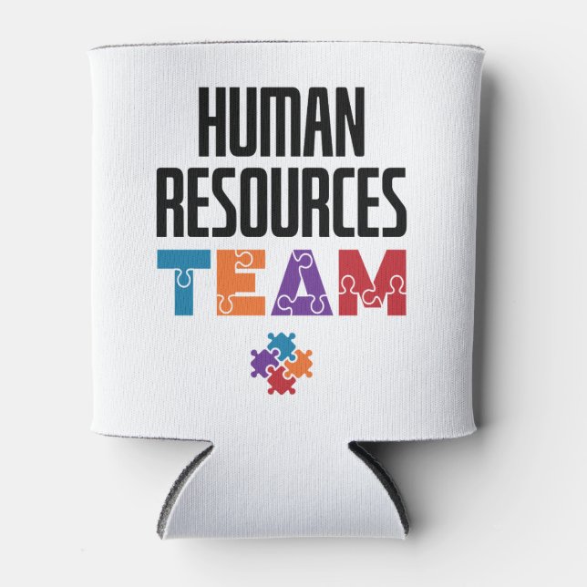 Porta-lata Equipe de Recursos Humanos (Frente)