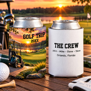 Porta-lata Equipe de Viagem de Golfe Pode Resfriador Personal