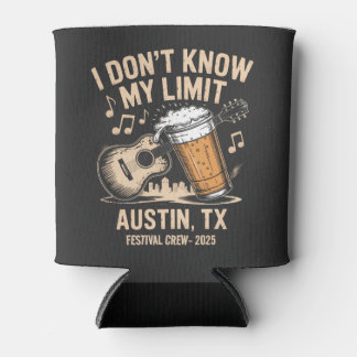 Porta-lata Equipe Divertida de Festival Austin Vintage Person