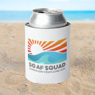 Porta-lata Equipe do 50º 40º Aniversário da Praia do Pôr do S