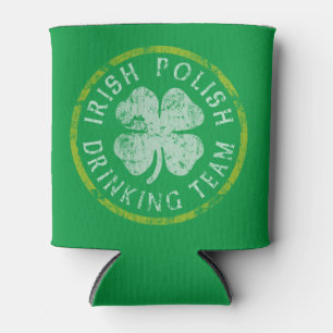 Porta-lata Equipe do bebendo do polonês do irlandês do Dia 