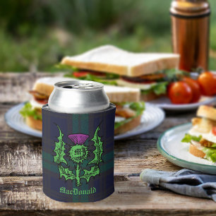 Porta-lata Escocês no nome personalizado do dardo-artan