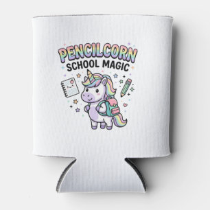 Porta-lata Escola de Lápis de Unicórnio Magia Encantadora Mer