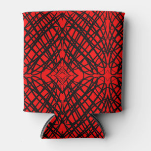 Porta-lata Escrivora Simples Inclinação Espelho Vermelho
