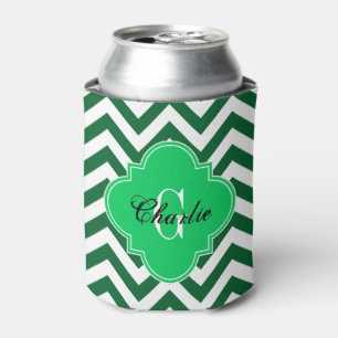 Porta-lata esmeralda verde