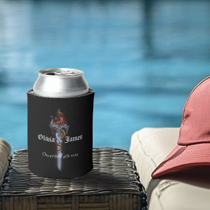 Porta-lata Espada do Dragão Vermelho