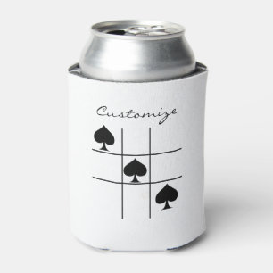 Porta-lata Espadas Pretas Tic Tac Toe Thunder_Cove