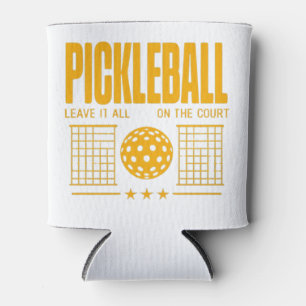 Porta-lata Espírito De Pickleball - Deixe Tudo Na Corte