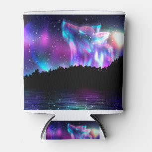 Porta-lata Espírito do lobo do urro