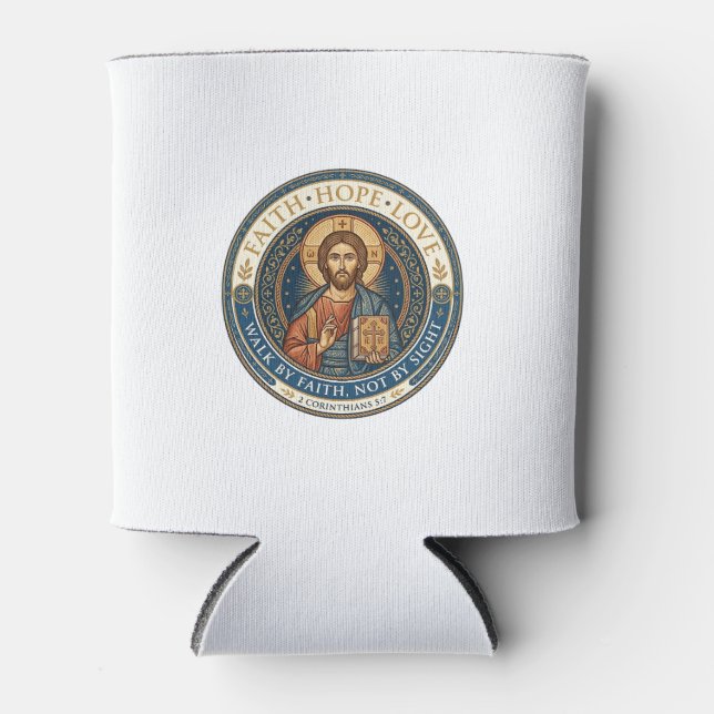 Porta-lata Espiritualidade Contemplativa Monástica de Jesus G (Frente)