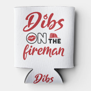 Porta-lata Esposa Bombeiro Dibs no Bombeiro