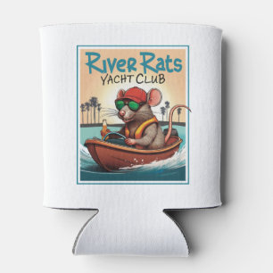 Porta-lata Espuma branca pode Koozie