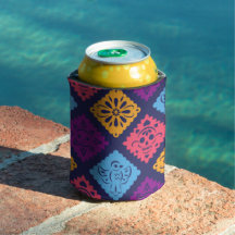 Espuma multicolorido de padrão geométrico Mais Fri