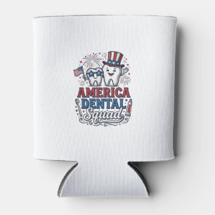 Porta-lata Esquadra Odontológica Americana Projeto Vetorial P