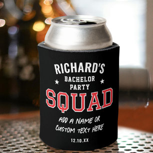 Porta-lata Esquadrão de Despedida de Solteiro Personalizado V