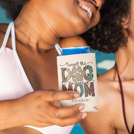 Porta-lata Esqueça o cuidado do cão com o tema da mãe Leopard