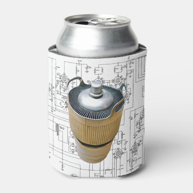 Porta-lata Esquema do tubo de transmissão de cerâmica (Can Front)