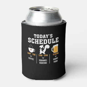Porta-lata Esquilo de hoje do café da programação que caç