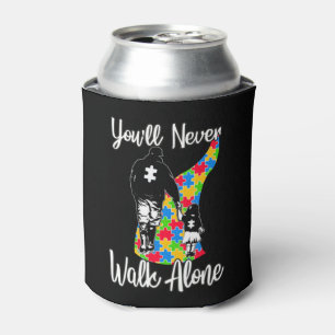 Porta-lata Esta bela design para um pai e uma filha