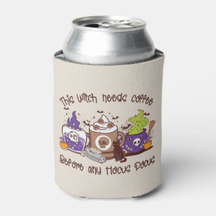 Porta-lata Esta Bruxa Precisa De Café