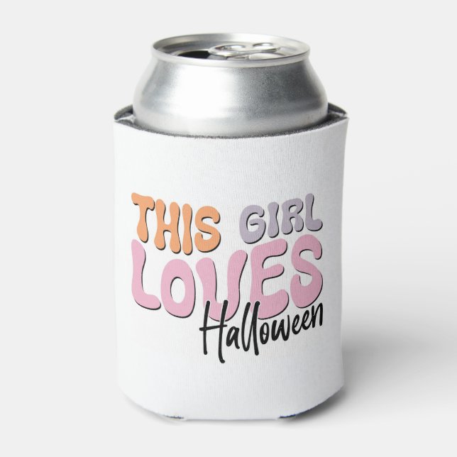 Porta-lata Esta Menina Adora Halloween (Can Front)