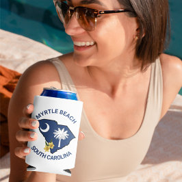 Porta-lata Estado da Carolina do Sul Flor Amarelo Amarelo Jes