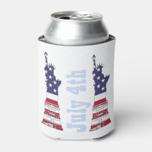 Porta-lata Estátua da Liberdade, 4 de julho, Can Cooler