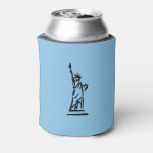 Porta-lata Estátua do Azul da Liberdade