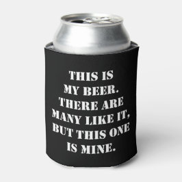 Porta-lata Este É O Meu Slogan Da Cerveja