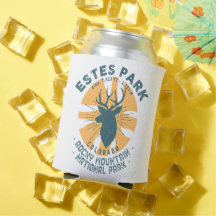 Estes Park Colorado - Montanhas da Vintage Retro