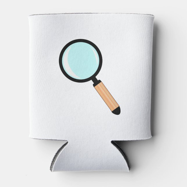 Porta-lata Estilo de Cartografia Ampliar Vidro (Frente)